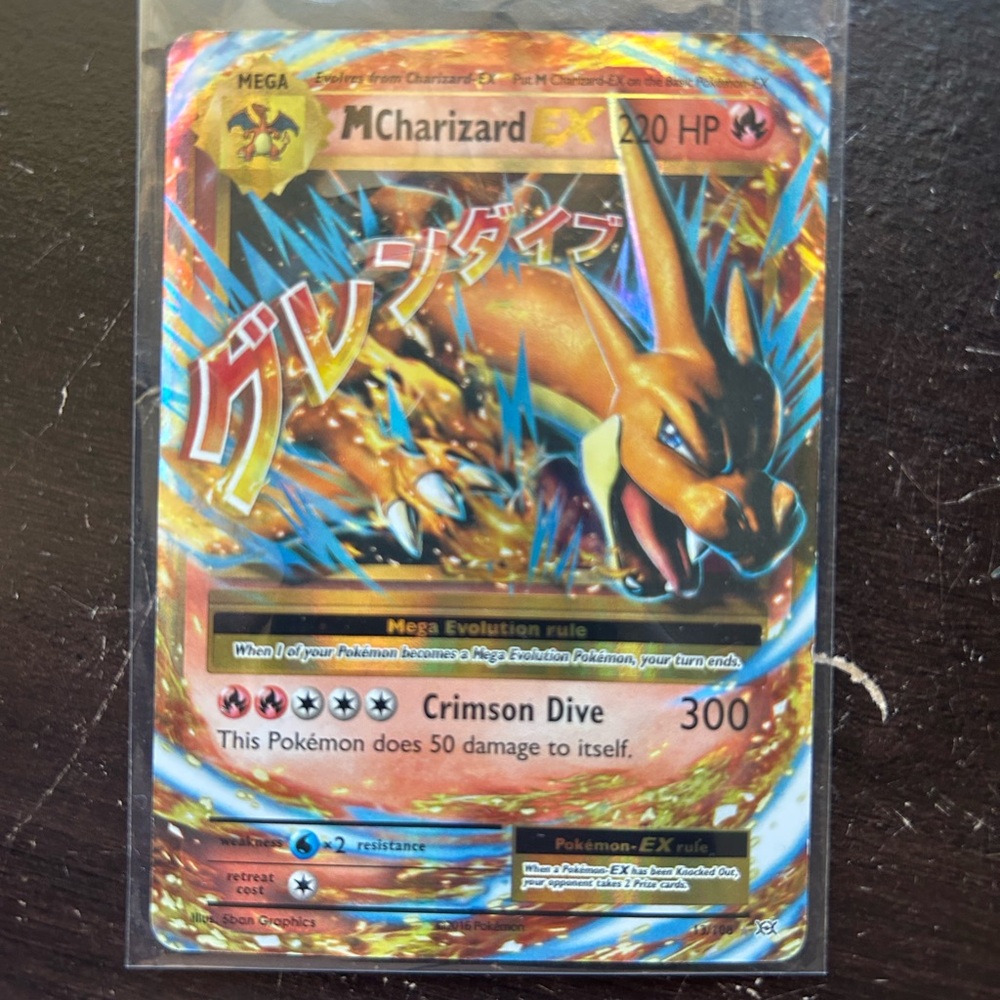Mega Charizard EX Card